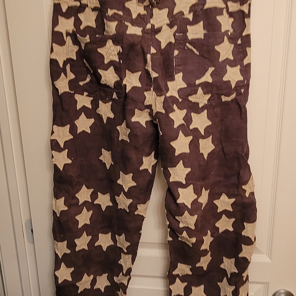 SOLD!! Magnolia Pearl Miner Star Applique Pants - Picture 3 of 4